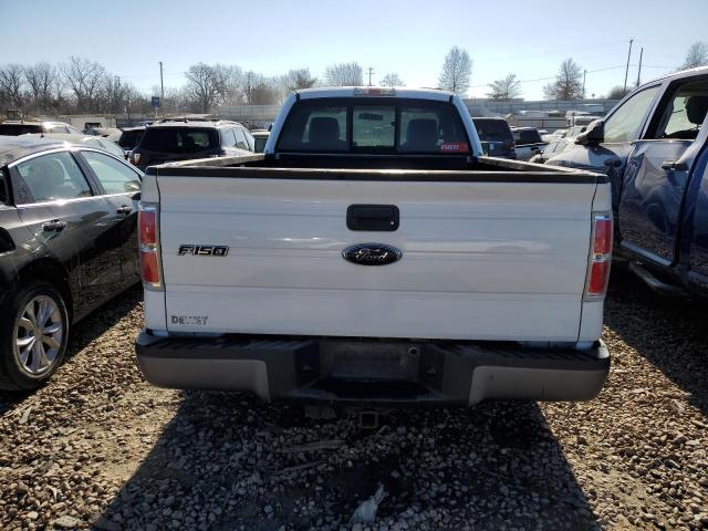 1FTMF1CW5AKE17612 - 2010 FORD F150 WHITE photo 6