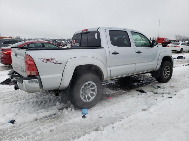 5TEJU62N65Z028509 - 2005 TOYOTA TACOMA DOUBLE CAB PRERUNNER SILVER photo 3