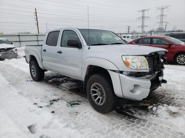 5TEJU62N65Z028509 - 2005 TOYOTA TACOMA DOUBLE CAB PRERUNNER SILVER photo 4