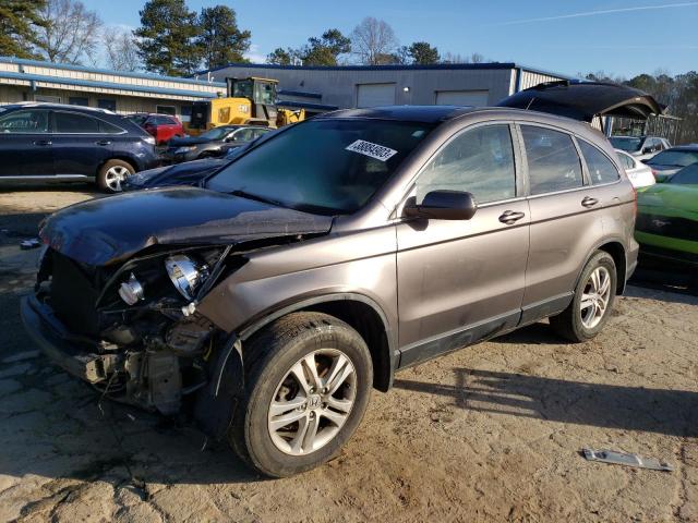 5J6RE3H74BL054117 - 2011 HONDA CR-V EXL BROWN photo 1