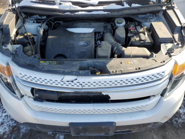 1FMHK8F80BGA27309 - 2011 FORD EXPLORER LIMITED WHITE photo 12