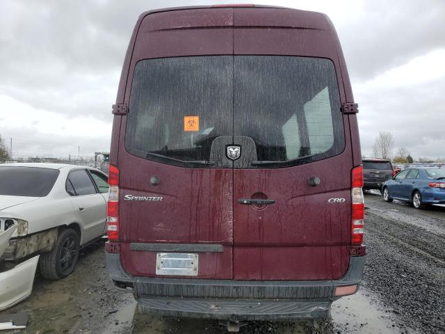 WDWPE745985270399 - 2008 DODGE SPRINTER 2500 BURGUNDY photo 6