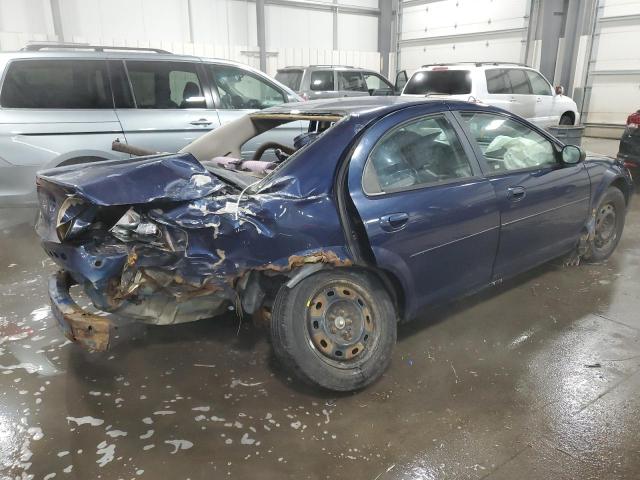 1B3EL46X56N169968 - 2006 DODGE STRATUS SXT BLUE photo 3