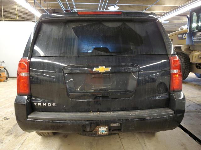 1GNSKBKC4FR650726 - 2015 CHEVROLET TAHOE K1500 LT BLACK photo 6