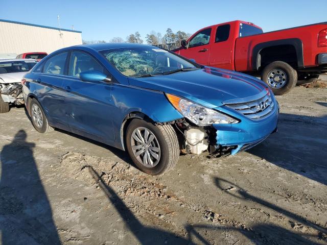 5NPEB4AC5CH320261 - 2012 HYUNDAI SONATA GLS BLUE photo 4