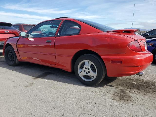 1G2JB12F047247915 - 2004 PONTIAC SUNFIRE RED photo 2