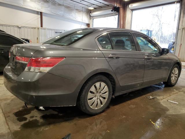 1HGCP2F33CA138637 - 2012 HONDA ACCORD LX CHARCOAL photo 3