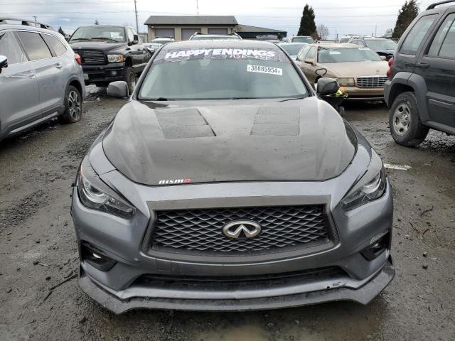 JN1EV7AR0JM435174 - 2018 INFINITI Q50 LUXE SILVER photo 5