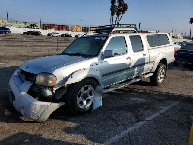 1N6MD29Y62C313837 - 2002 NISSAN FRONTIER CREW CAB SC SILVER photo 1