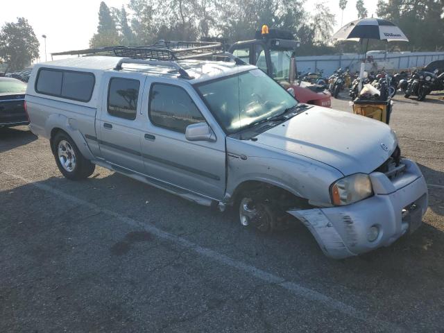 1N6MD29Y62C313837 - 2002 NISSAN FRONTIER CREW CAB SC SILVER photo 4