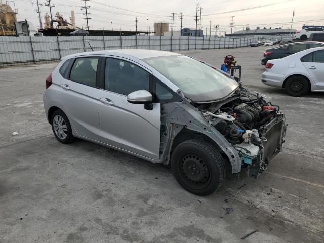 JHMGK5H55GX020394 - 2016 HONDA FIT LX SILVER photo 4