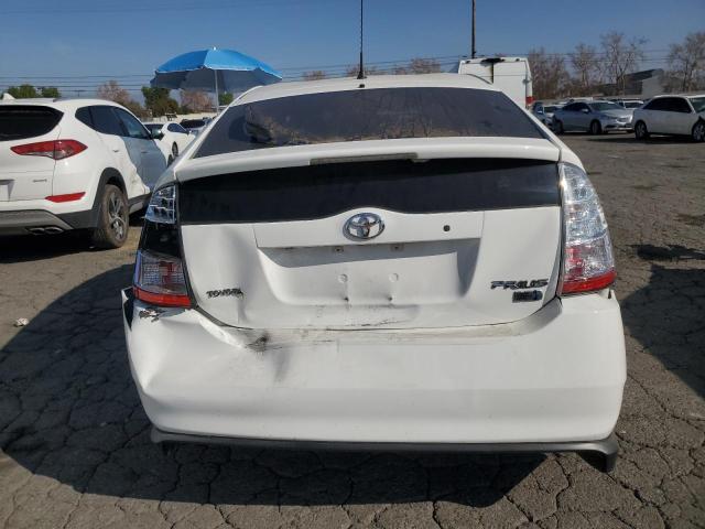 JTDKB20U393504829 - 2009 TOYOTA PRIUS WHITE photo 6