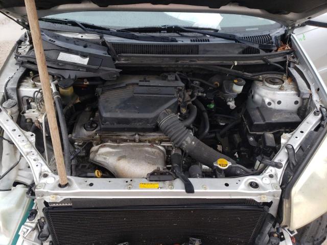 JTEGD20V540007716 - 2004 TOYOTA RAV4 SILVER photo 11