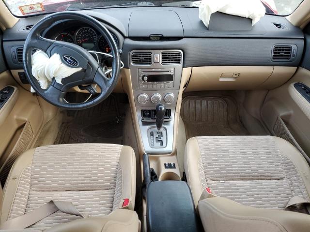 JF1SG65645H734773 - 2005 SUBARU FORESTER 2.5XS მუქწითელი ფოტო 8