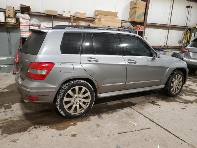 WDCGG8HB6AF401754 - 2010 MERCEDES-BENZ GLK 350 4MATIC GRAY photo 3