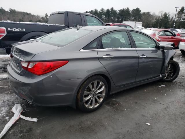 5NPEC4AC4CH444874 - 2012 HYUNDAI SONATA SE GRAY photo 3