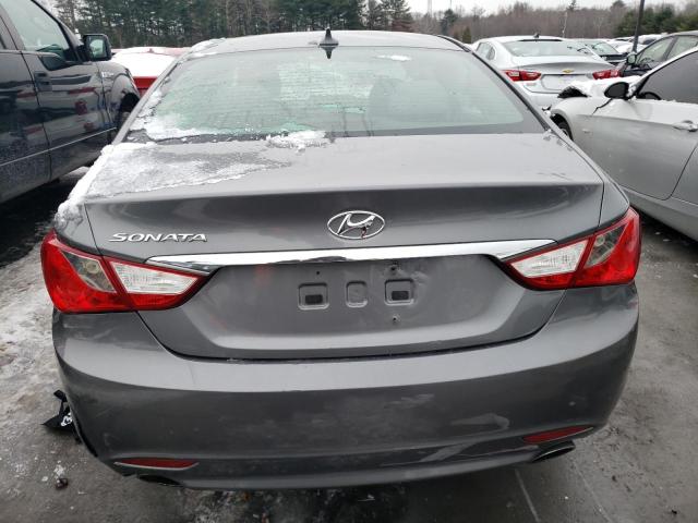 5NPEC4AC4CH444874 - 2012 HYUNDAI SONATA SE GRAY photo 6