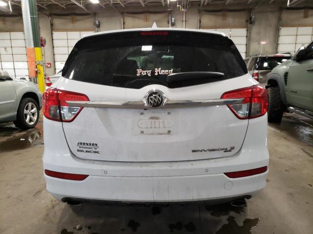 LRBFX3SX1JD005427 - 2018 BUICK ENVISION PREMIUM WHITE photo 6