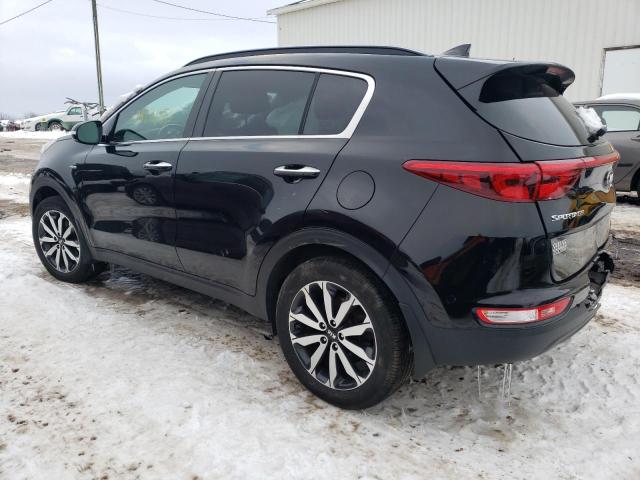 KNDPNCAC8K7507488 - 2019 KIA SPORTAGE EX BLACK photo 2