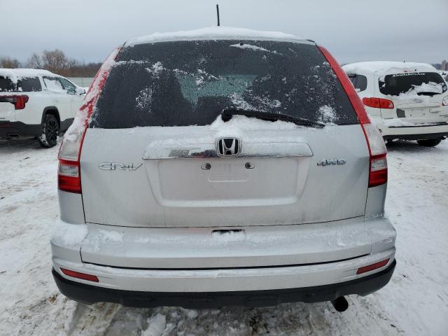 JHLRE4H75AC013878 - 2010 HONDA CR-V EXL SILVER photo 6