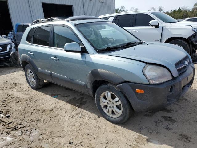 KM8JN12D67U619647 - 2007 HYUNDAI TUCSON SE BLUE photo 4