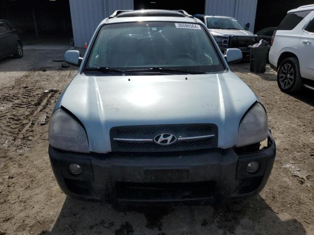 KM8JN12D67U619647 - 2007 HYUNDAI TUCSON SE BLUE photo 5