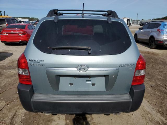 KM8JN12D67U619647 - 2007 HYUNDAI TUCSON SE BLUE photo 6