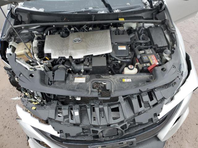 JTDKARFP4H3011866 - 2017 TOYOTA PRIUS PRIM ვერცხლისფერი ფოტო 11