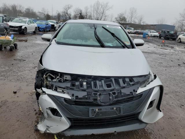 JTDKARFP4H3011866 - 2017 TOYOTA PRIUS PRIM ვერცხლისფერი ფოტო 5