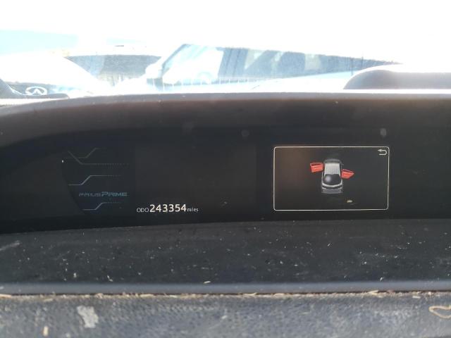 JTDKARFP4H3011866 - 2017 TOYOTA PRIUS PRIM ვერცხლისფერი ფოტო 9