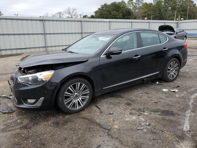 KNALN4D72E5144816 - 2014 KIA CADENZA PREMIUM BLACK photo 1