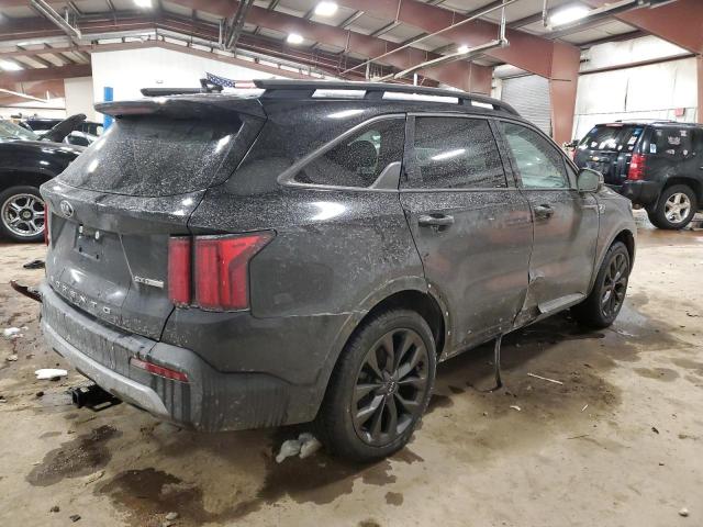 5XYRKDLF1MG051502 - 2021 KIA SORENTO SX BLACK photo 3