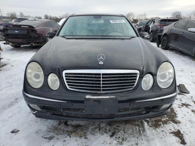 WDBUF70J23A277389 - 2003 MERCEDES-BENZ E 500 BLACK photo 5