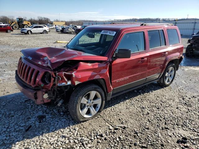 1C4NJRFB8GD637396 - 2016 JEEP PATRIOT LATITUDE BURGUNDY photo 1