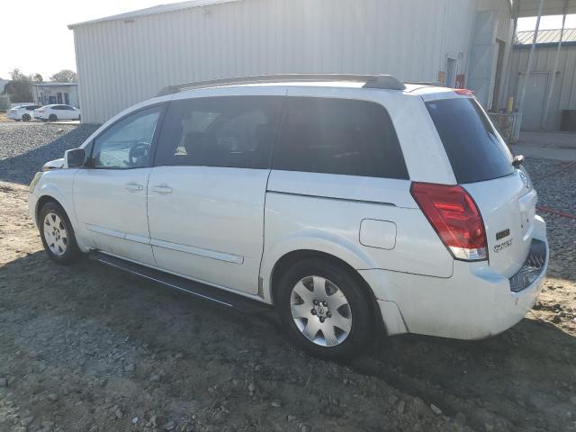 5N1BV28U56N115441 - 2006 NISSAN QUEST S WHITE photo 2