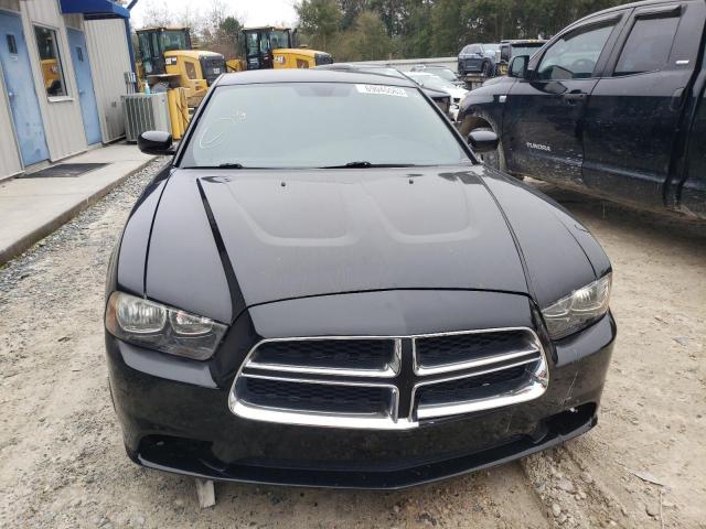 2C3CDXBGXEH266167 - 2014 DODGE CHARGER SE BLACK photo 5