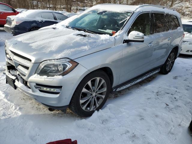 4JGDF7CE8EA397664 - 2014 MERCEDES-BENZ GL 450 4MATIC SILVER photo 1