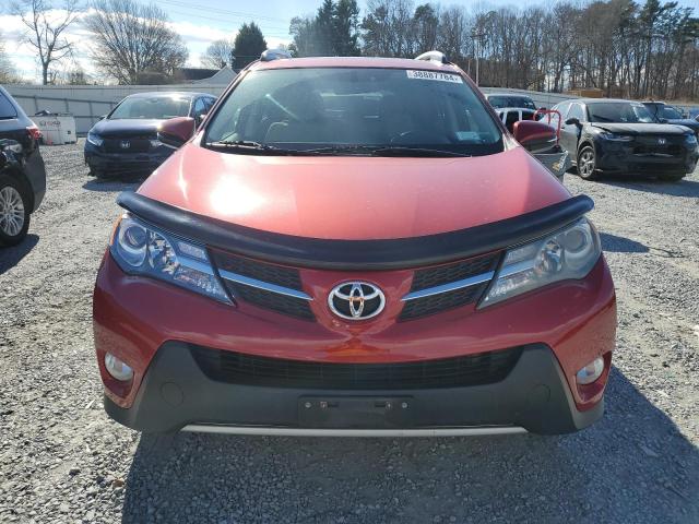 2T3RFREV4DW084937 - 2013 TOYOTA RAV4 XLE RED photo 5