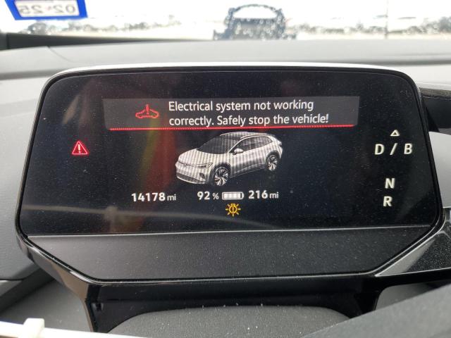 WVGTMPE2XNP075111 - 2022 VOLKSWAGEN ID.4 PRO S თეთრი ფოტო 9