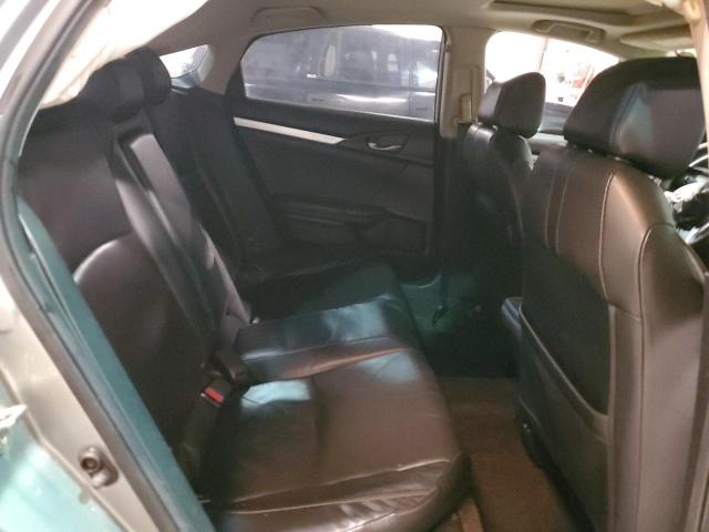 19XFC1F78GE219169 - 2016 HONDA CIVIC EXL ვერცხლისფერი ფოტო 10