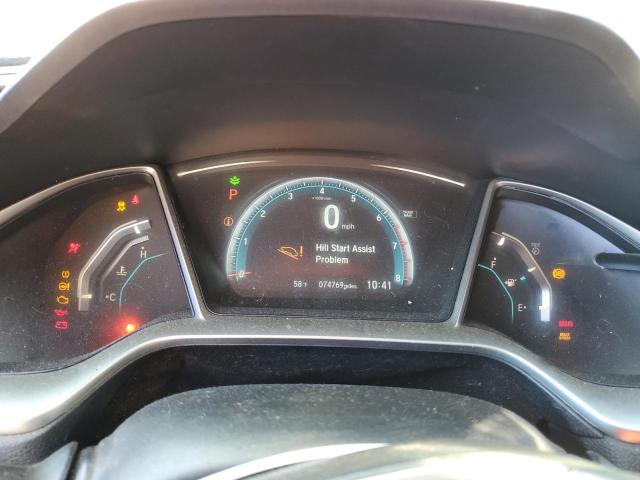 19XFC1F78GE219169 - 2016 HONDA CIVIC EXL ვერცხლისფერი ფოტო 9