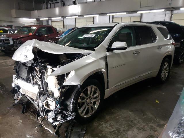 1GNEVJKW9KJ125789 - 2019 CHEVROLET TRAVERSE HIGH COUNTRY WHITE photo 1