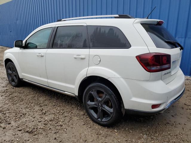 3C4PDCGG2JT378414 - 2018 DODGE JOURNEY CROSSROAD WHITE photo 2