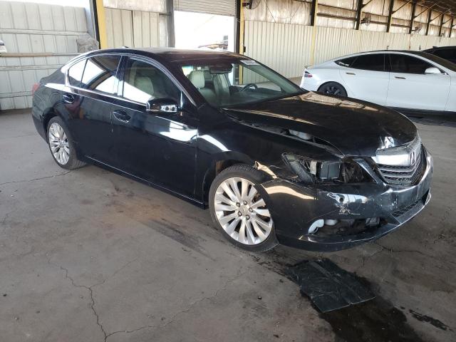 JH4KC1F91EC004509 - 2014 ACURA RLX ADVANCE შავი ფოტო 4