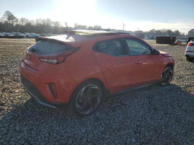 KMHTH6AB0KU007451 - 2019 HYUNDAI VELOSTER TURBO ORANGE photo 3