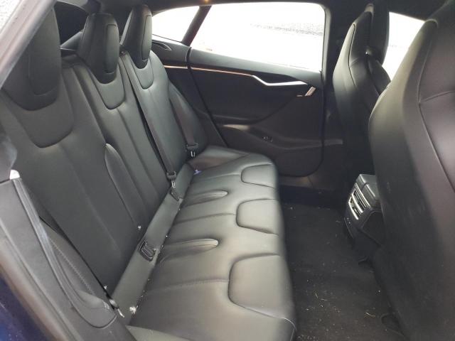 5YJSA1E2XHF191476 - 2017 TESLA MODEL S ლურჯი ფოტო 10