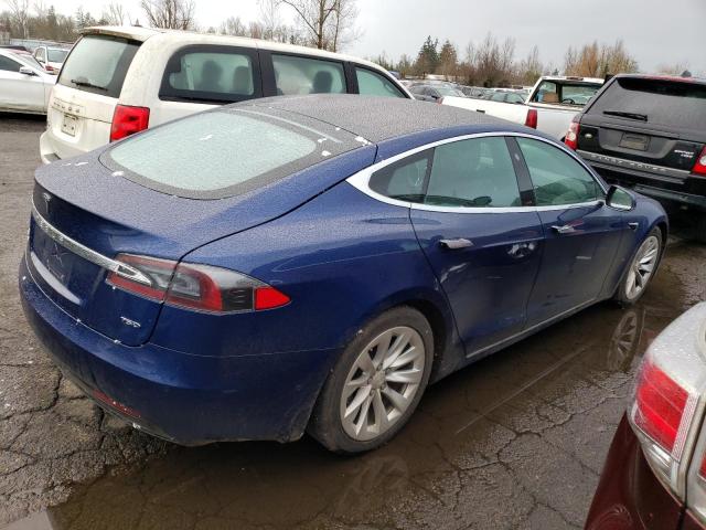 5YJSA1E2XHF191476 - 2017 TESLA MODEL S BLUE photo 3