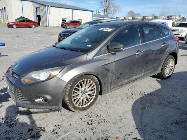 1FADP3N23DL161610 - 2013 FORD FOCUS TITANIUM GRAY photo 1