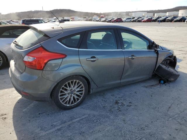 1FADP3N23DL161610 - 2013 FORD FOCUS TITANIUM GRAY photo 3