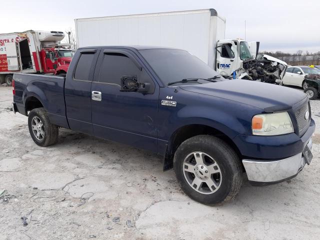 1FTPX14V46NB43700 - 2006 FORD F150 BLUE photo 4